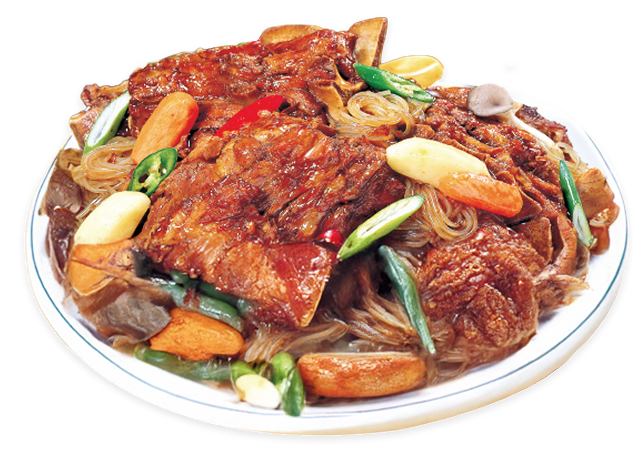 간장뼈찜